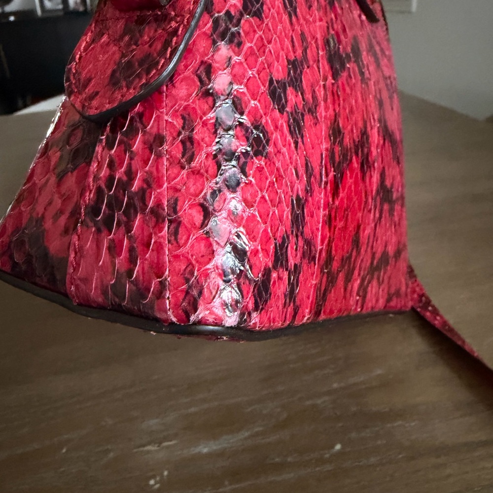 Gucci Python Dome Bag - image 6